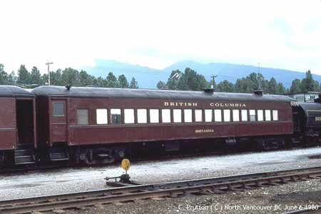 American Freedom Train Car 205 ex Reading 1329, Permacel Express, Springmaid Special, Preamble Express, BC Rail Britannia, Mt Rainier 321