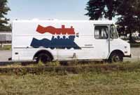 American Freedom Train Panel Van