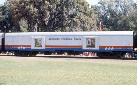 American Freedom Train Car 108 ex New York Central baggage car 9139