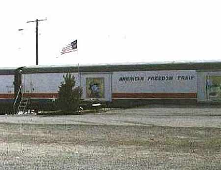 American Freedom Train Car 110 ex New York Central baggage car 9165