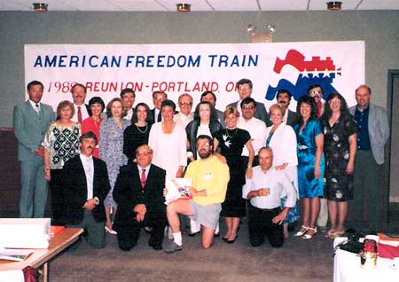 American Freedom Train Reunion 1988 Portland, Oregon