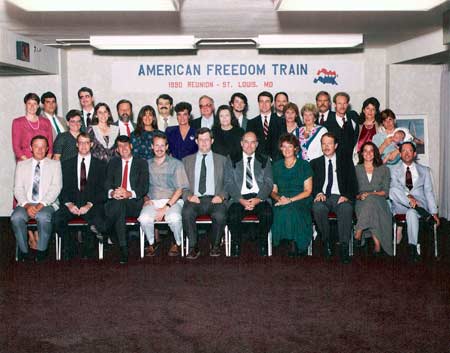 American Freedom Train Reunion 1990 St. Louis, Missouri