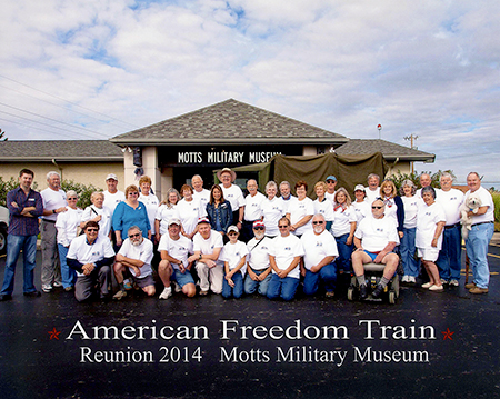 American Freedom Train Reunion 2014 Columbus, Ohio Group Photo