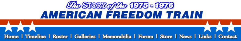 The 1975-1976 Bicentennial American Freedom Train