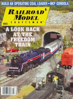 Railroad Model Craftsman April 2010 American Freedom Train