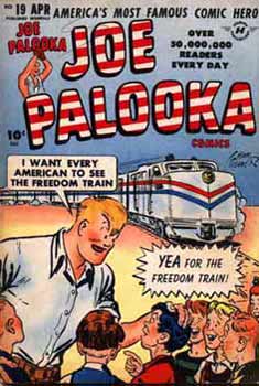 Freedom Train Joe Palooka Comic
