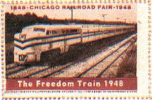 Freedom Train Stamp