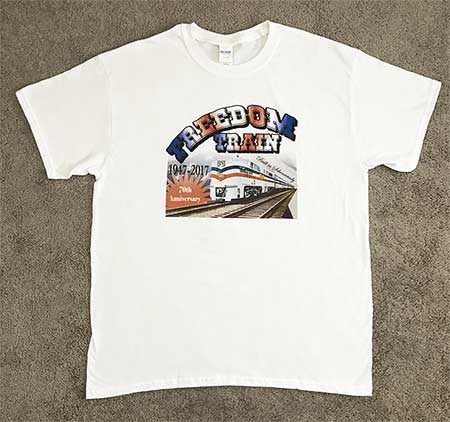  Freedom Train 70th Anniversary T-Shirt