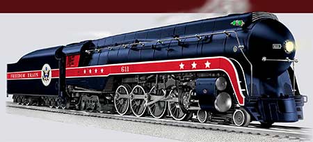 Lionel O Gauge American Freedom Train